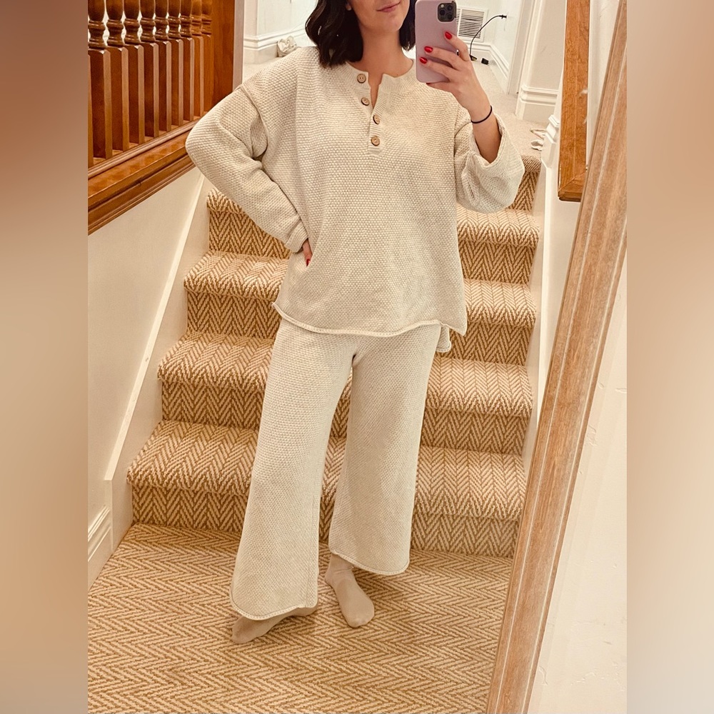 Free people Hailee sweater set